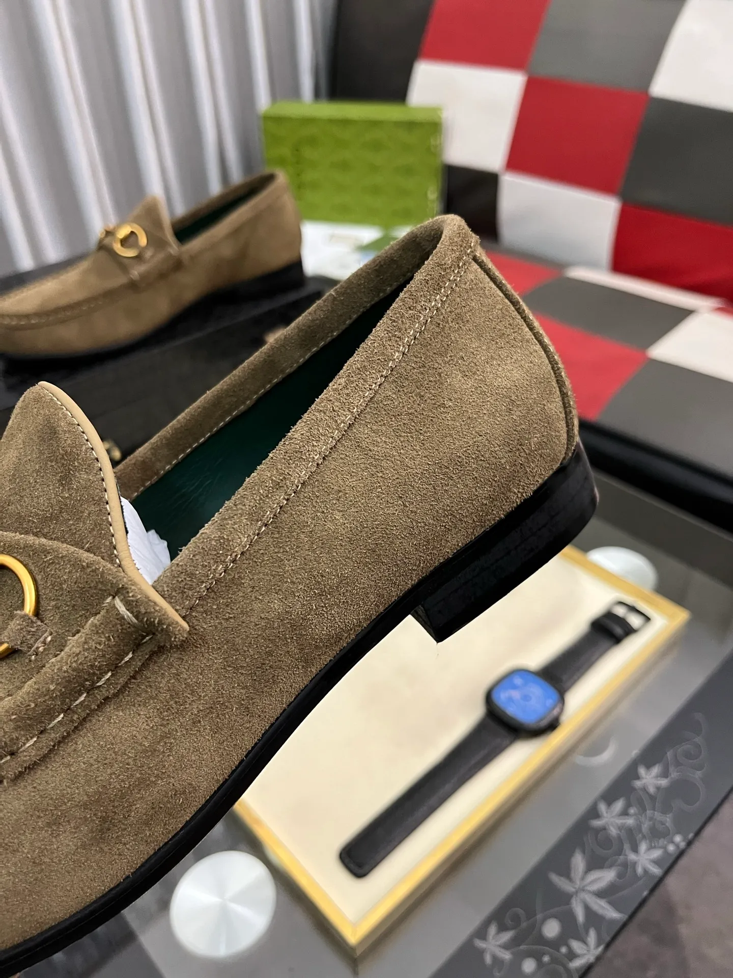 Men's Men's Shoes 💰540⌚️⌚️【GUCCI】The most popular classic Gucci leather shoes. Synchronized with the official website, the upper is made of Italian first-layer cowhide ➕cowhide lining, with unique brand and unique craftsmanship. Highlighting the hot style of the new year. Stop hesitating, stop wandering, get it now. Digital: 38--444️⃣colors available